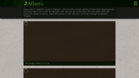 What Atlanticlawnandgarden.com website looked like in 2018 (5 years ago)