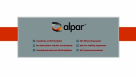 What Alparmetal.com.tr website looked like in 2018 (5 years ago)