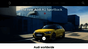 What Audi-tt.com website looked like in 2018 (5 years ago)