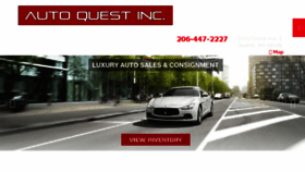 What Autoquest.net website looked like in 2018 (5 years ago)