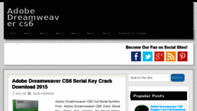 What Adobe-dreamweaver-cs6-serial-key.blogspot.com website looked like in 2018 (5 years ago)
