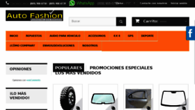 What Autofashion.com.do website looked like in 2018 (5 years ago)