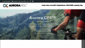 What Aurorawdc.com website looked like in 2018 (5 years ago)