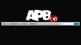 What Apbdb.com website looked like in 2018 (5 years ago)