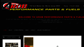 What Arobpg.com website looked like in 2018 (5 years ago)