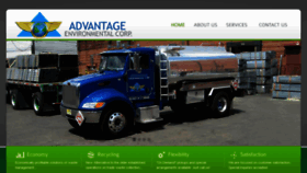 What Advantage-env.com website looked like in 2018 (5 years ago)