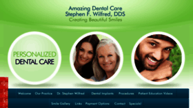 What Amazingdentalcare.net website looked like in 2018 (5 years ago)
