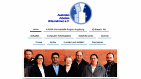 What Aau-augsburg.de website looked like in 2018 (5 years ago)
