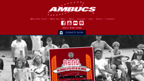 What Ambucs.org website looked like in 2018 (5 years ago)