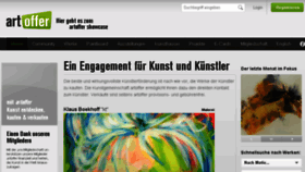 What Artoffer.com website looked like in 2018 (6 years ago)