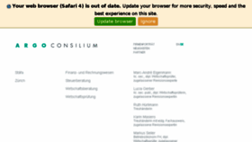 What Argoconsilium.ch website looked like in 2018 (5 years ago)