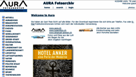 What Auraonline.ch website looked like in 2018 (5 years ago)