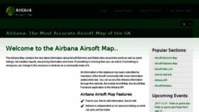 What Airsoftmap.net website looked like in 2018 (5 years ago)