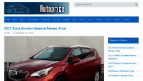 What Autopricerelease.com website looked like in 2018 (5 years ago)