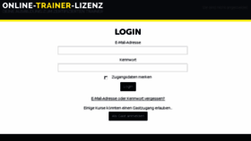 What Ausbildung.online-trainer-lizenz.de website looked like in 2018 (5 years ago)