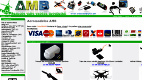 What Aeromodelosamb.com.br website looked like in 2018 (5 years ago)