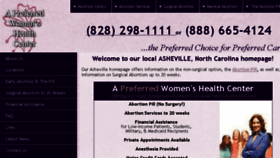 What Abortionclinicservicesashevillenc.com website looked like in 2018 (5 years ago)