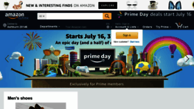 What Aamazon.com website looked like in 2018 (5 years ago)