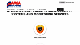 What Amsasecurity.com website looked like in 2018 (5 years ago)