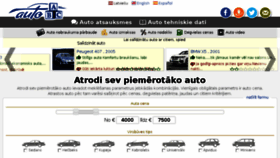 What Auto-abc.lv website looked like in 2018 (5 years ago)