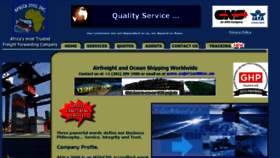 What Africa2000inc.com website looked like in 2018 (5 years ago)