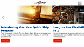 What Alto-shaam.com website looked like in 2018 (5 years ago)