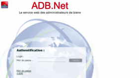What Adbnet.krier.fr website looked like in 2018 (5 years ago)