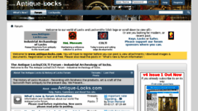 What Antique-locks.com website looked like in 2018 (5 years ago)