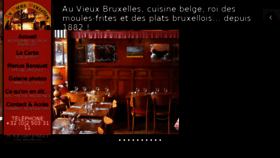 What Auvieuxbruxelles.com website looked like in 2018 (5 years ago)