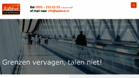 What Aabeve.nl website looked like in 2018 (5 years ago)