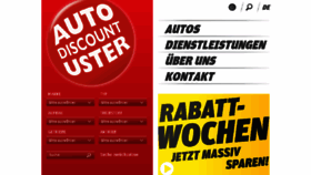 What Auto-discount-uster.ch website looked like in 2018 (5 years ago)
