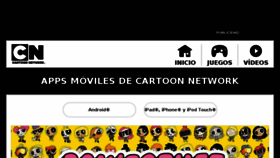 What Apps.cartoonnetwork.es website looked like in 2018 (5 years ago)