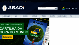 What Abadi.com.br website looked like in 2018 (5 years ago)