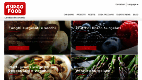 What Asiagofood.it website looked like in 2018 (5 years ago)
