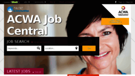 What Acwajobcentral.com.au website looked like in 2018 (5 years ago)