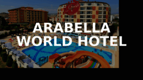 What Arabellahotel.com website looked like in 2018 (5 years ago)