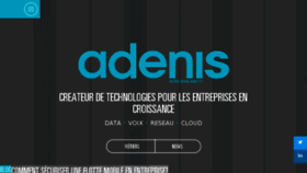 What Adenis.fr website looked like in 2018 (5 years ago)
