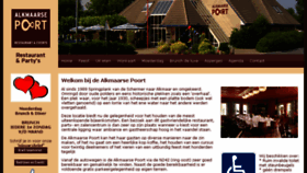 What Alkmaarsepoort.nl website looked like in 2018 (5 years ago)