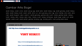 What Artis-bogel.blogspot.com website looked like in 2018 (5 years ago)