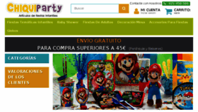 What Articulos-fiestas-infantiles.es website looked like in 2018 (5 years ago)