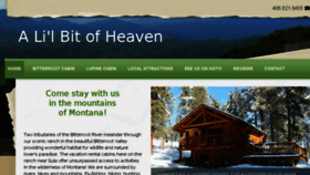 What Alilbitofheaven.com website looked like in 2018 (5 years ago)