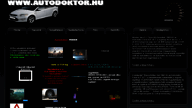 What Autodoktor.hu website looked like in 2018 (5 years ago)