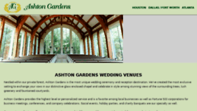 What Ashtongardens.com website looked like in 2018 (5 years ago)
