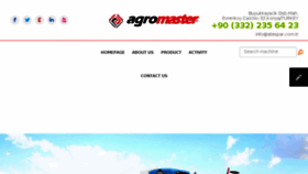 What Agromaster.com.tr website looked like in 2018 (5 years ago)