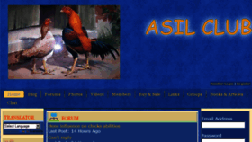 What Asilclub.spruz.com website looked like in 2018 (5 years ago)