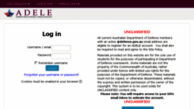 What Adele.edu.au website looked like in 2018 (5 years ago)
