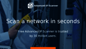What Advancedipscanner.com website looked like in 2018 (5 years ago)