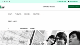 What Atlab.com website looked like in 2018 (5 years ago)