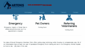 What Artemisvess.com website looked like in 2018 (5 years ago)