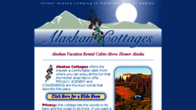 What Alaskancottages.com website looked like in 2018 (5 years ago)